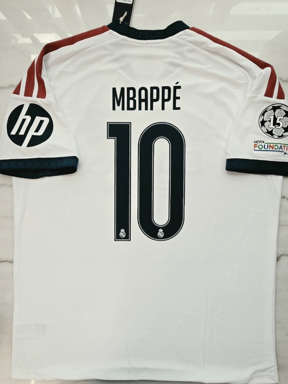 2026/27 adidas Real Madrid #10 MBAPPE Authentic Match Home Jersey JZ7218